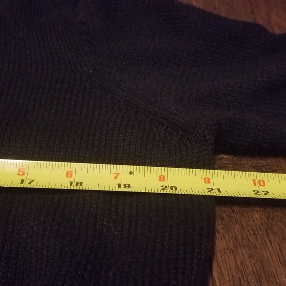 Ugly Christmas Sweater Quacker Factory L Christmas Tree Black Long Sleeve - Picture 8 of 15